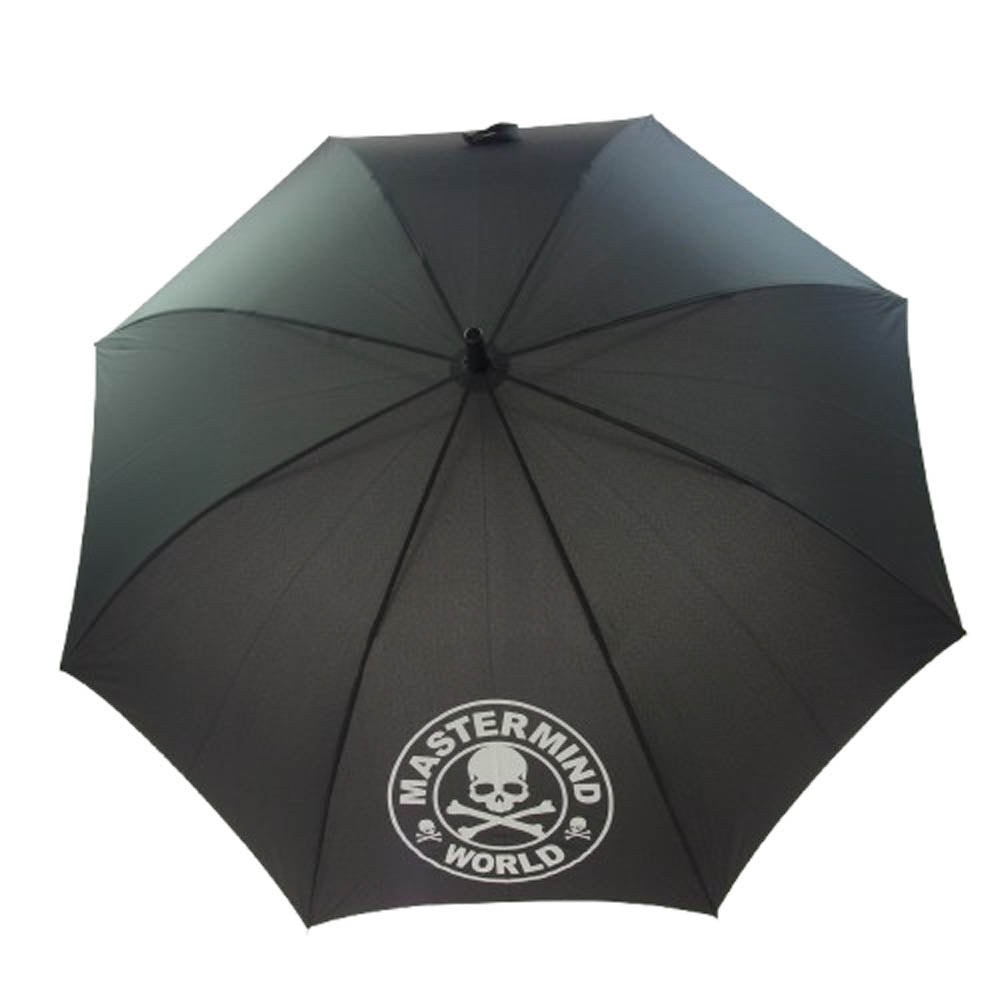 mastermind JAPAN マスターマインドジャパン スカルプリント アンブレラ 傘 ブラック系【極上美品】【中古】
