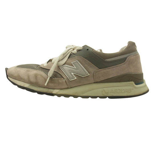 NEW BALANCE ニューバランス M9975GR USA製 997.5 Gray アメリカ製 997.5 グレー ローカット スニーカー グレー系 30cm【中古】