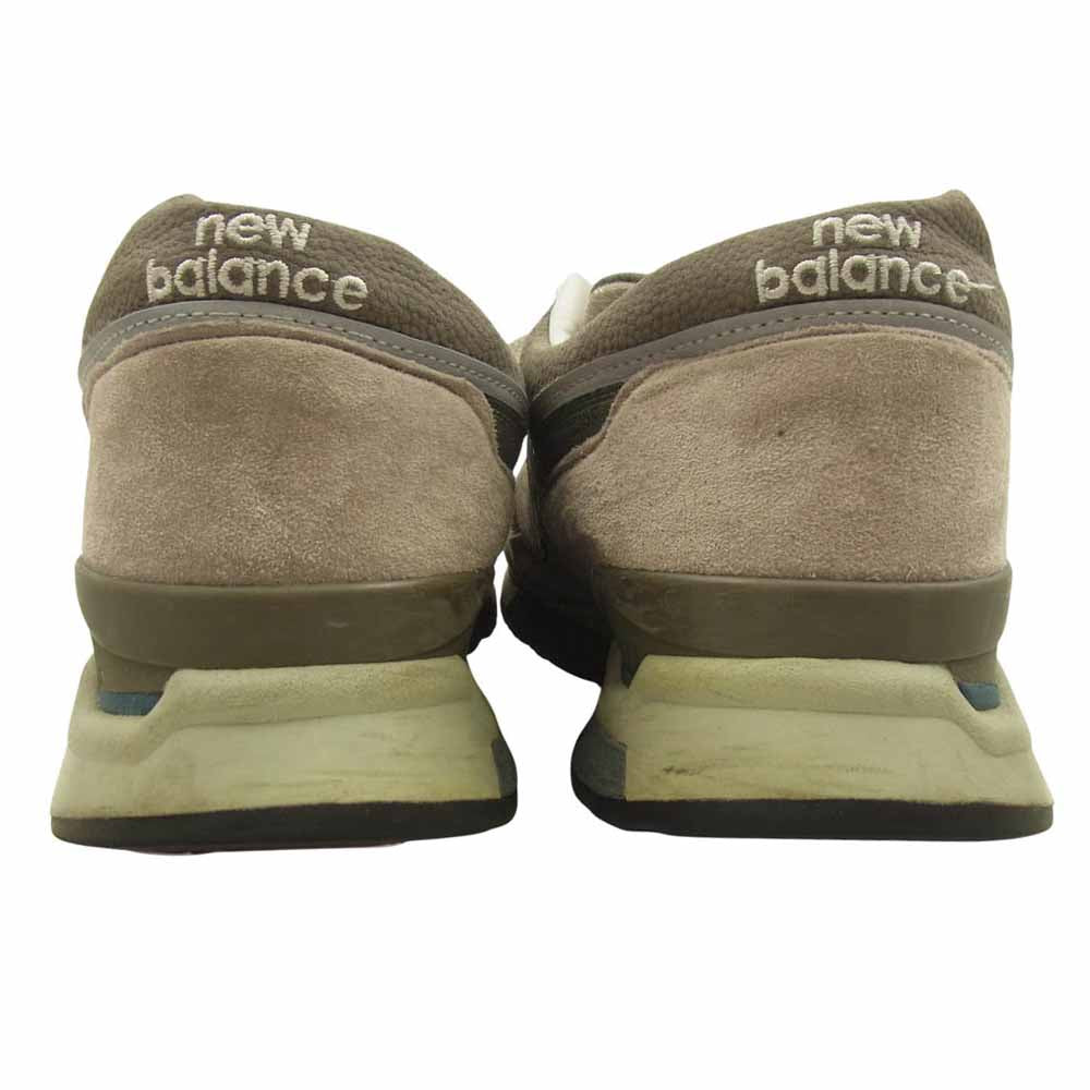 NEW BALANCE ニューバランス M9975GR USA製 997.5 Gray アメリカ製 997.5 グレー ローカット スニーカー グレー系 30cm【中古】