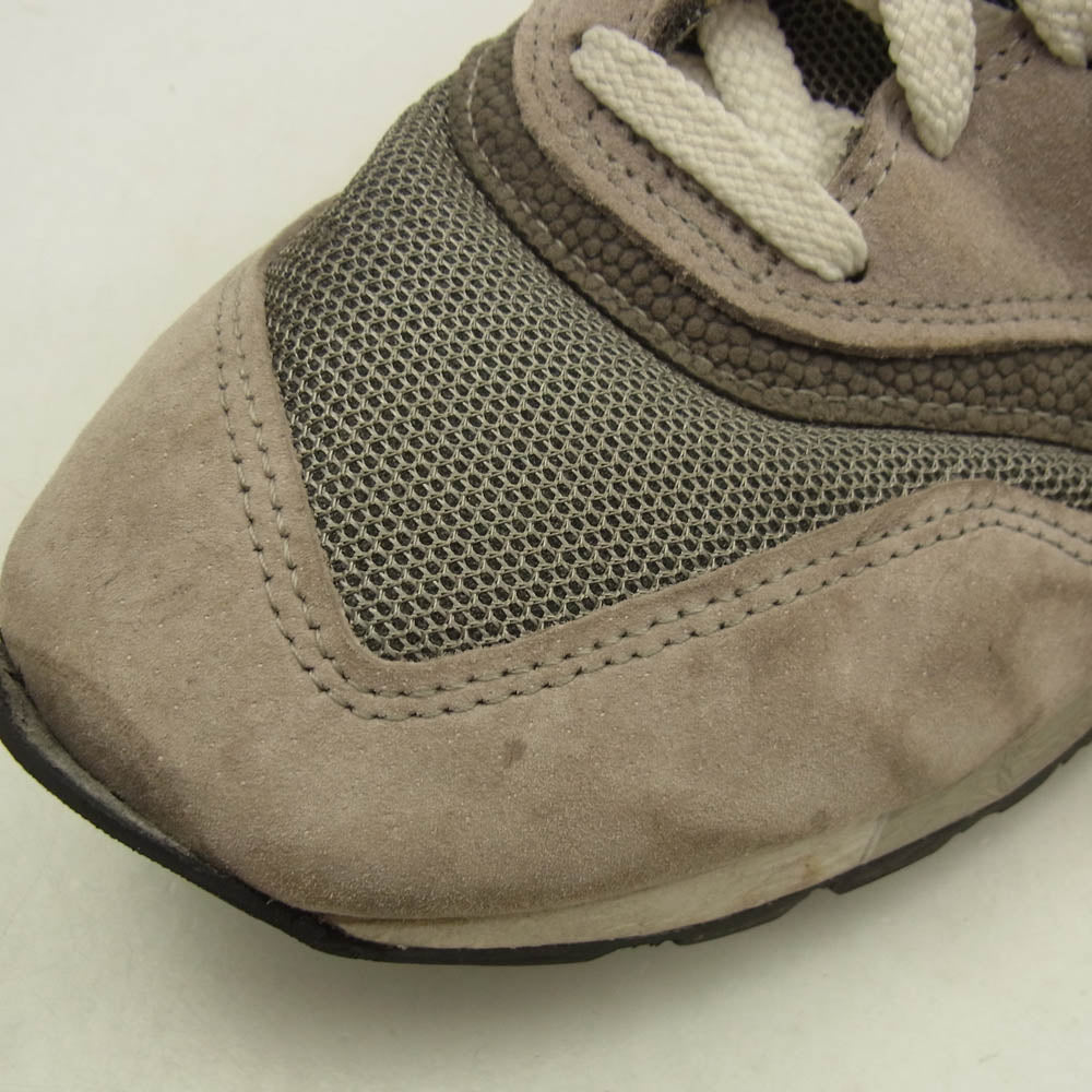 NEW BALANCE ニューバランス M9975GR USA製 997.5 Gray アメリカ製 997.5 グレー ローカット スニーカー グレー系 30cm【中古】