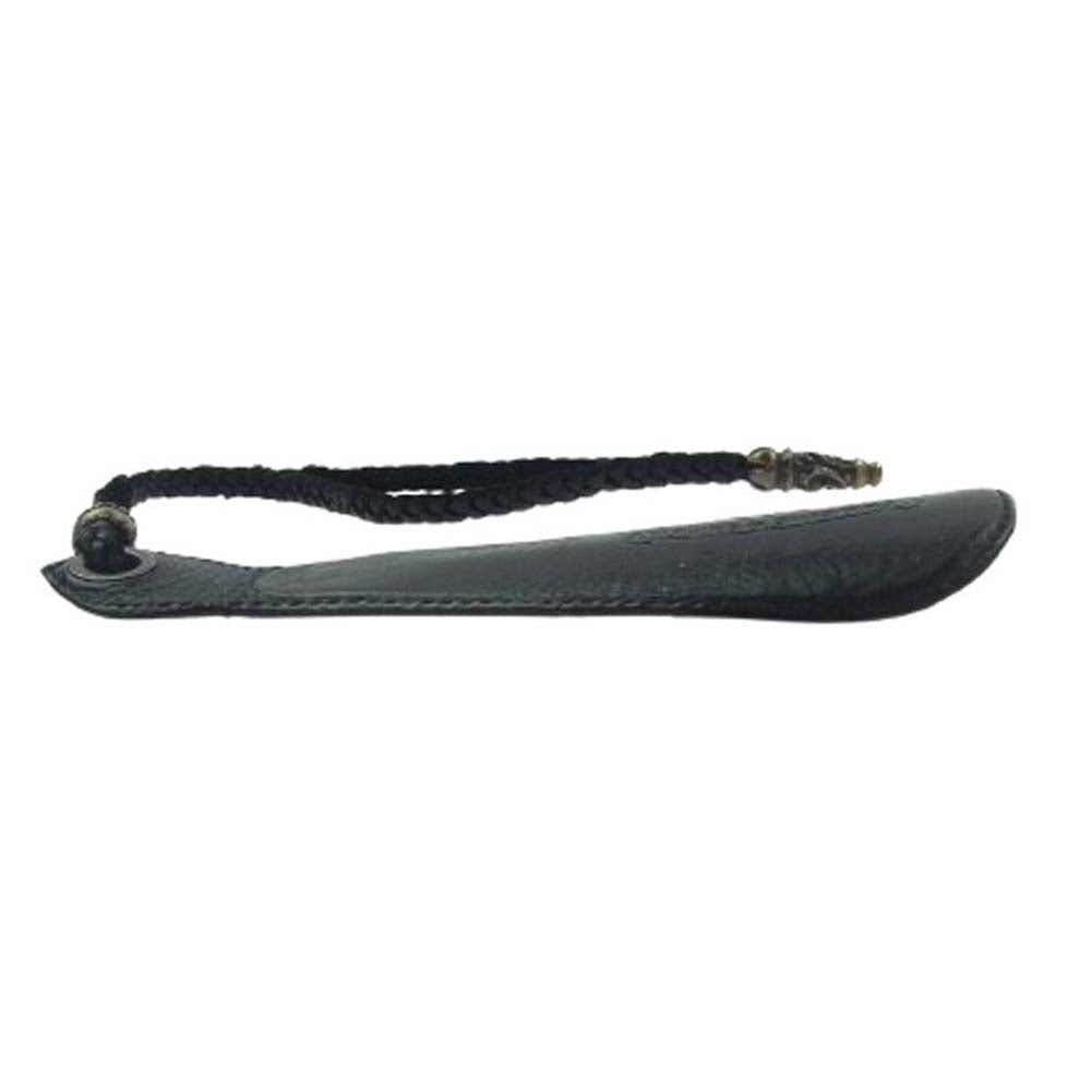 CHROME HEARTS クロムハーツ（原本無） SHOE HORN シューホーン 靴ベラ ブラック系【中古】