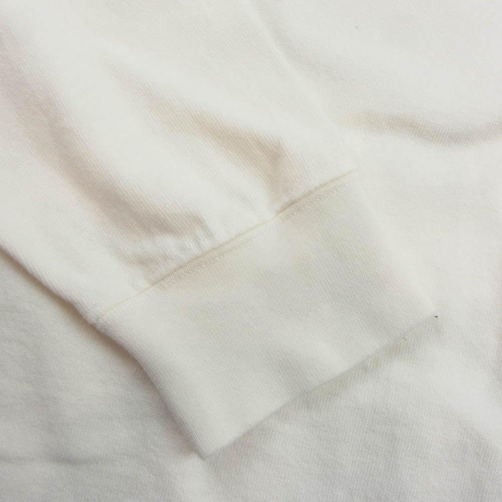 THE NORTH FACE ノースフェイス NT32345 L/S Nuptse Cotton Tee ロングスリーブ ヌプシ コットン 長袖 Tシャツ ホワイト ホワイト系 S【中古】