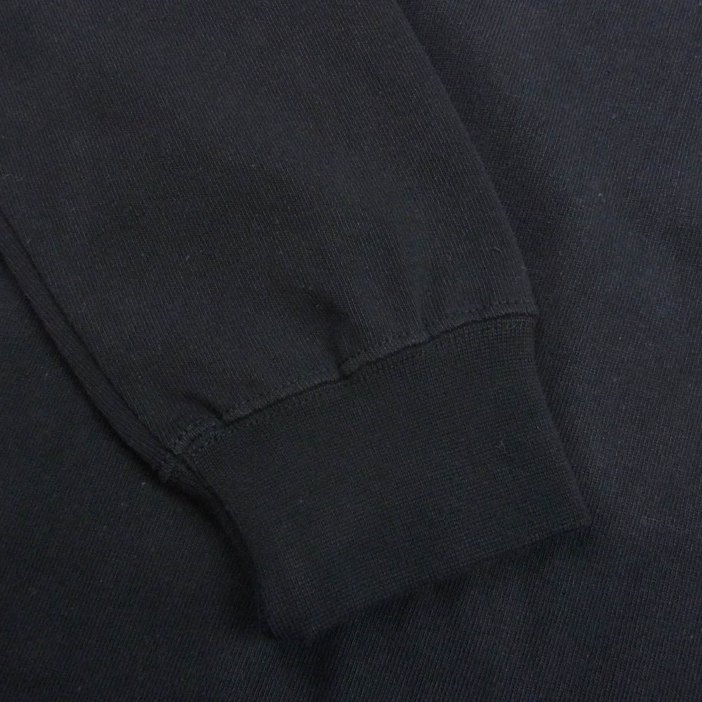 THE NORTH FACE ノースフェイス NT32443 L/S Nuptse Cotton Tee ロングスリーブ ヌプシ コットン 長袖 Tシャツ ブラック ブラック系 S【新古品】【未使用】【中古】
