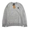 THE NORTH FACE ノースフェイス NT12334 ヘザーロゴ クルーネック スウェット グレー系 S【極上美品】【中古】