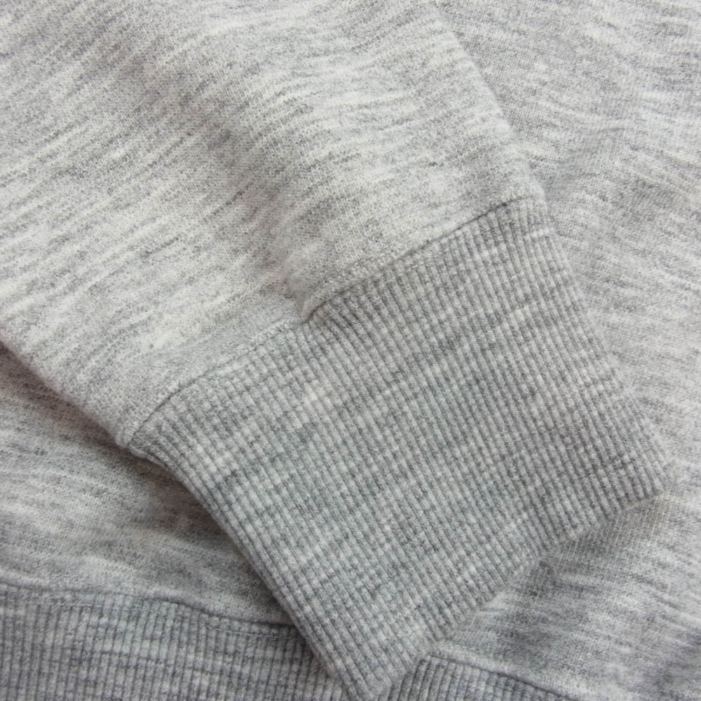 THE NORTH FACE ノースフェイス NT12334 ヘザーロゴ クルーネック スウェット グレー系 S【極上美品】【中古】