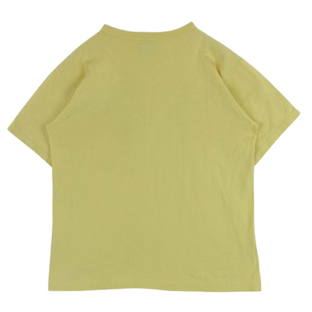 The REAL McCOY'S ザリアルマッコイズ 66 プリント 半袖 Tシャツ イエロー系 グリーン系 M 38【中古】