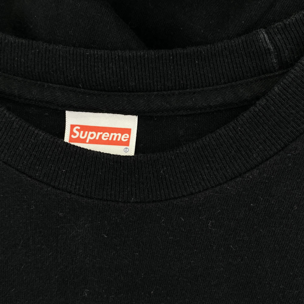 Supreme シュプリーム 18AW Mike Kelley The Empire State Building Tee マイク ケリー 半袖 Tシャツ ブラック系 M【中古】