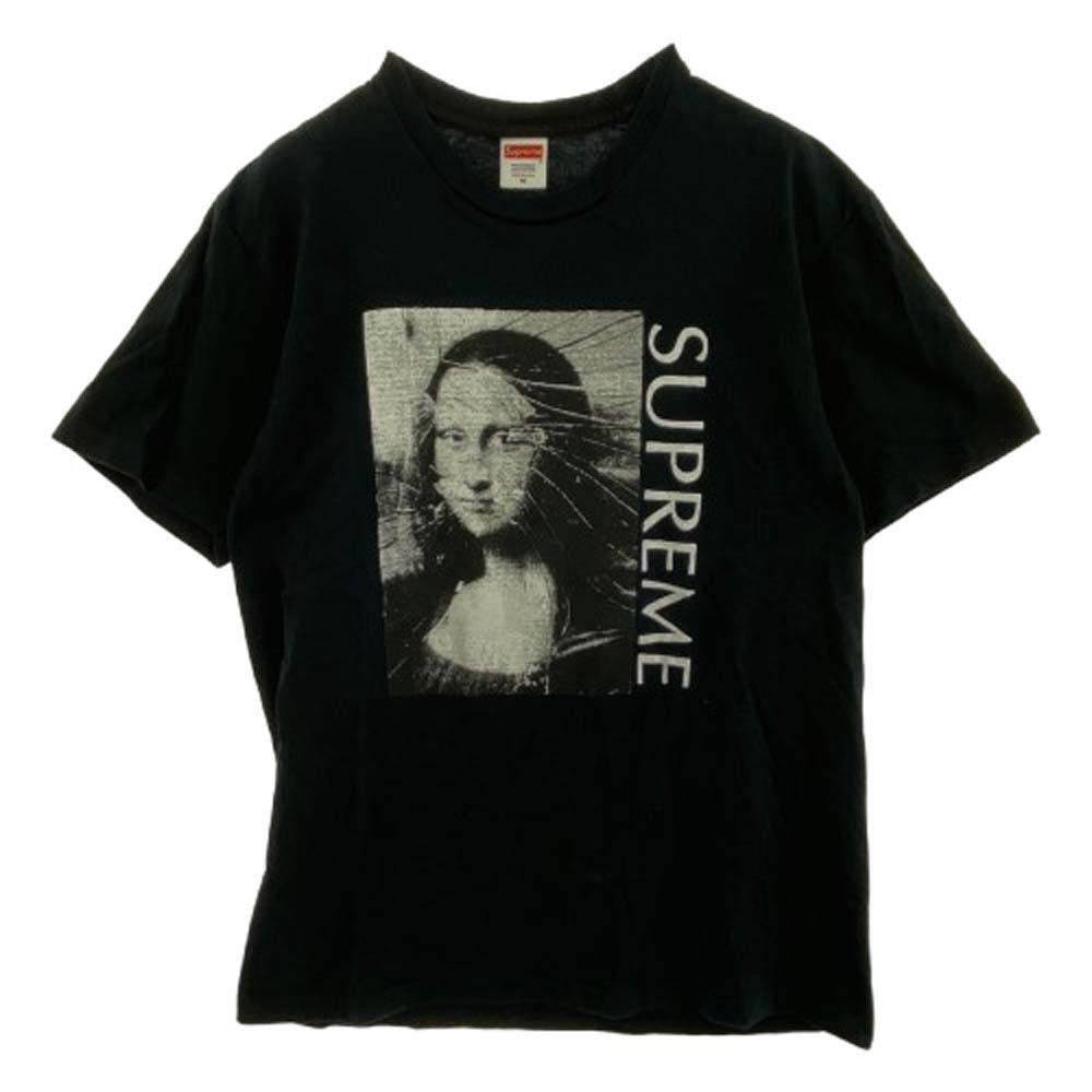 Supreme シュプリーム 18SS Mona Lisa Tee モナ リザ 半袖 Tシャツ ブラック系 M【中古】