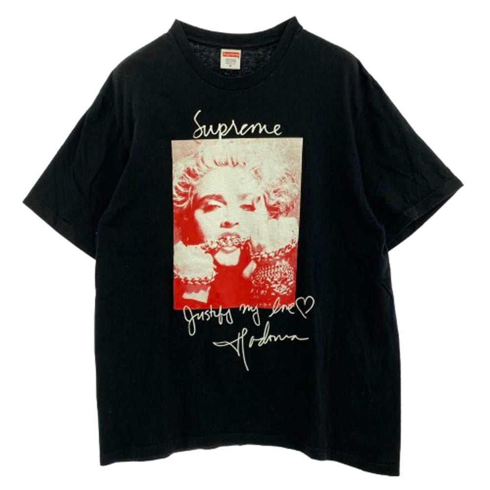 Supreme シュプリーム 18AW Madonna Tee マドンナ 半袖 Tシャツ ブラック系 M【中古】