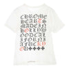 CHROME HEARTS クロムハーツ（原本無） CH T-SHRT ホースシュー CHプラス バック 英字 プリント 半袖 Tシャツ Mサイズ ホワイト系 M【中古】