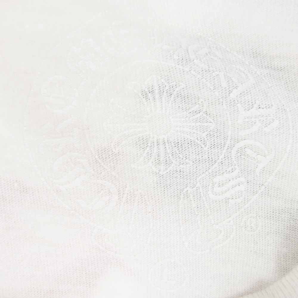 CHROME HEARTS クロムハーツ（原本無） CH T-SHRT バック 英字 プリント 半袖 Tシャツ Lサイズ ホワイト系 L【中古】