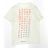 CHROME HEARTS クロムハーツ（原本無） FUCK YOU USA STRIPE LOGO L/S TEE 英字プリント ファックユー ネオン ストライプロゴ クルーネック 半袖 Tシャツ ホワイト ホワイト系 M【中古】