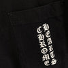 CHROME HEARTS クロムハーツ（原本無） FUCK YOU USA STRIPE LOGO S/S TEE 英字プリント ファックユー ネオン ストライプロゴ クルーネック 半袖 Tシャツ ブラック ブラック系 L【中古】