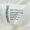 CHROME HEARTS クロムハーツ（原本無） Striped Dagger L/S TEE ストライプ ダガー ロングスリーブ 長袖 Tシャツ ホワイト ホワイト系 L【中古】