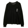 CHROME HEARTS クロムハーツ（原本無） FUCK YOU USA STRIPE LOGO L/S TEE 英字プリント ファックユー ネオン ストライプロゴ クルーネック 長袖 Tシャツ ブラック系 M【中古】