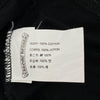 CHROME HEARTS クロムハーツ（原本無） FUCK YOU USA STRIPE LOGO L/S TEE 英字プリント ファックユー ネオン ストライプロゴ クルーネック 長袖 Tシャツ ブラック系 M【中古】
