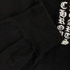 CHROME HEARTS クロムハーツ（原本無） FUCK YOU USA STRIPE LOGO L/S TEE 英字プリント ファックユー ネオン ストライプロゴ クルーネック 長袖 Tシャツ ブラック系 M【中古】