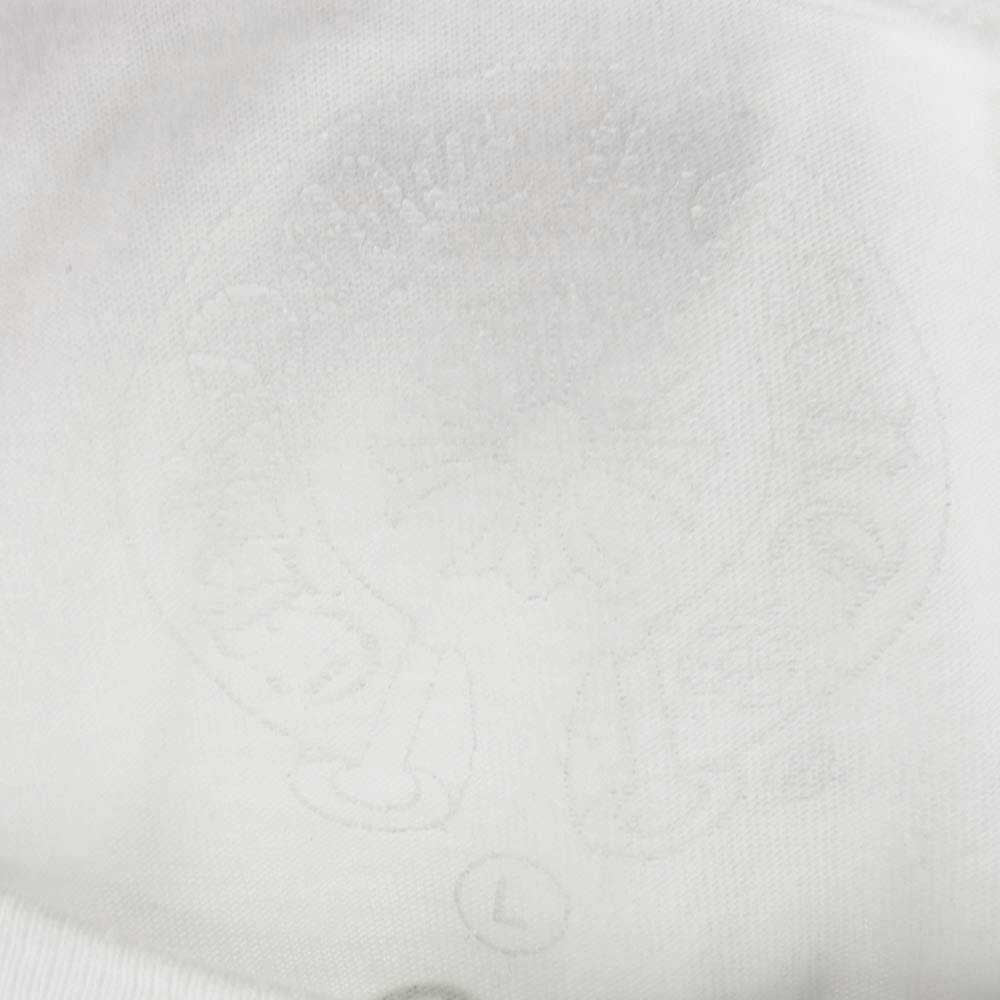 CHROME HEARTS クロムハーツ（原本無） Back Cemetery Cross Tee バック セメタリー クロス 長袖 Tシャツ ホワイト ホワイト系 L【中古】