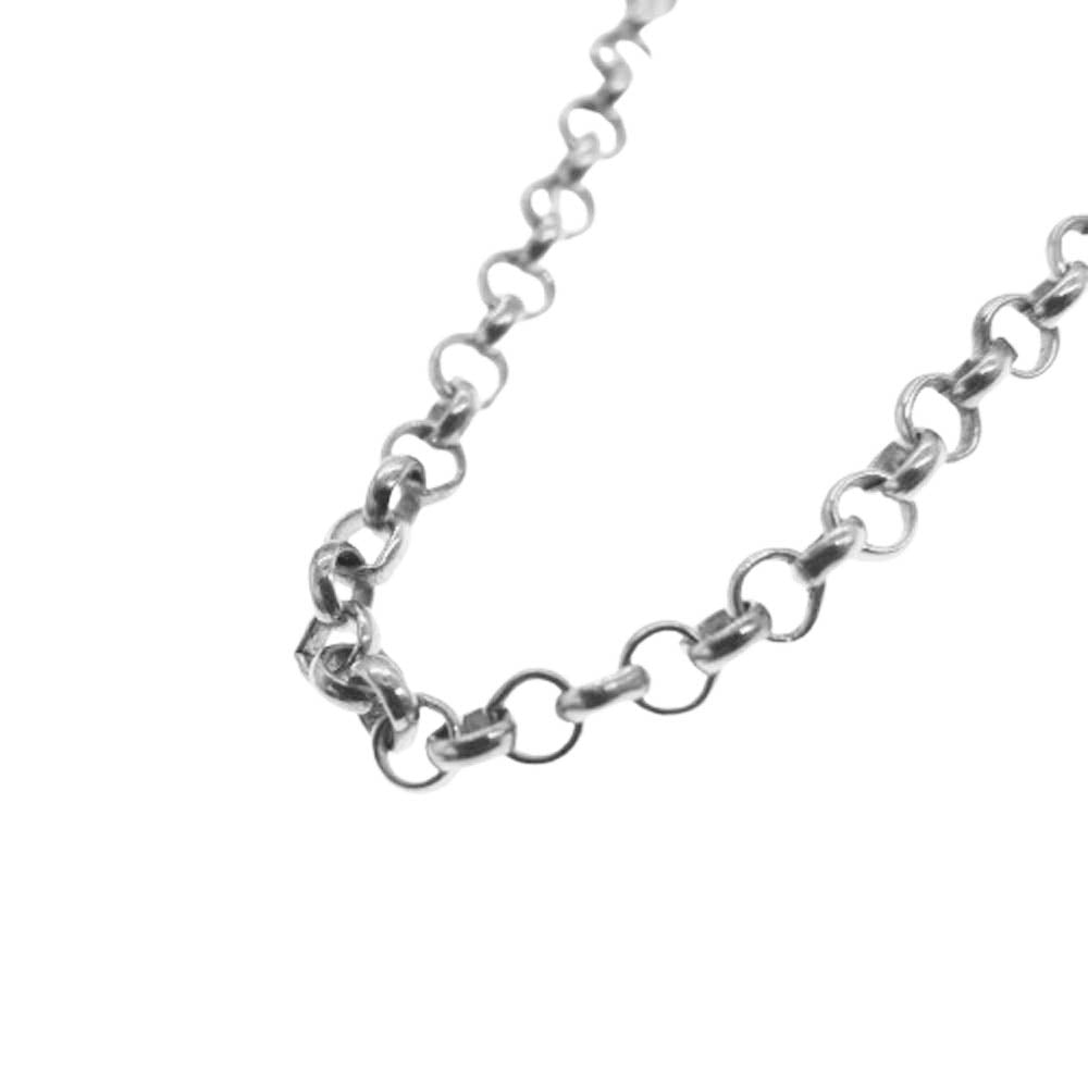 CHROME HEARTS クロムハーツ（原本無） NECKCHAIN R20 20inch 20インチ ロール チェーン ネックレス シルバー系【中古】