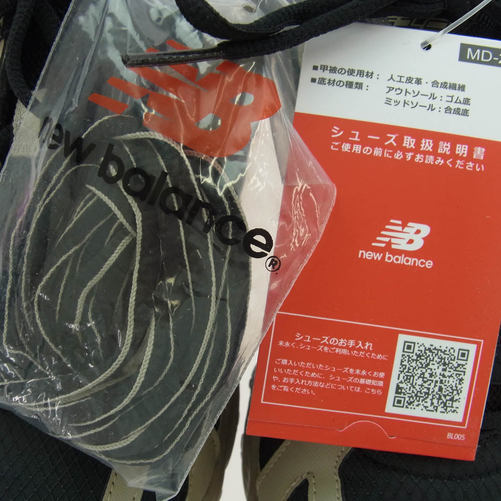 NEW BALANCE ニューバランス ML610TAC ローカット スニーカー ブラック系 グレー系 28cm【美品】【中古】