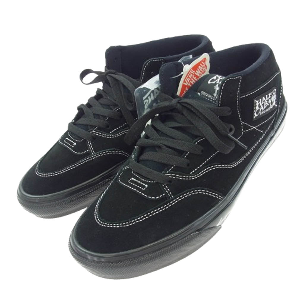 Supreme シュプリーム 21AW VANS バンズ VN0A5KRWBLK Half Cab ハーフキャブ スニーカー ブラック系 28.5cm【極上美品】【中古】