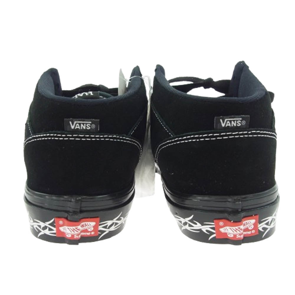 Supreme シュプリーム 21AW VANS バンズ VN0A5KRWBLK Half Cab ハーフキャブ スニーカー ブラック系 28.5cm【極上美品】【中古】