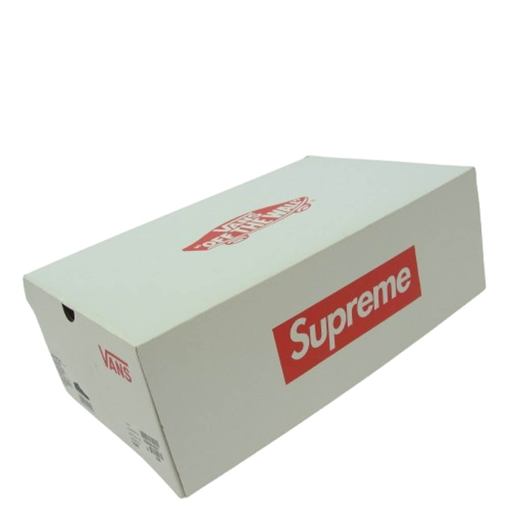 Supreme シュプリーム 21AW VANS バンズ VN0A5KRWBLK Half Cab ハーフキャブ スニーカー ブラック系 28.5cm【極上美品】【中古】