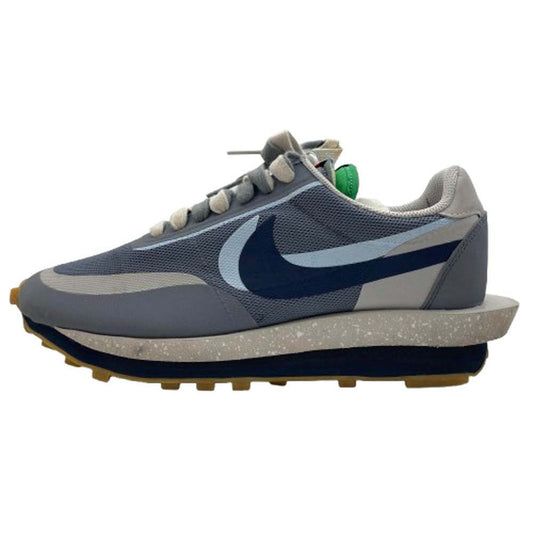 NIKE ナイキ DH3114-001 CLOT × Sacai LD Waffle Grey Obsidian Cool Grey クロット サカイ ローカット スニーカー グレー系 27cm【中古】