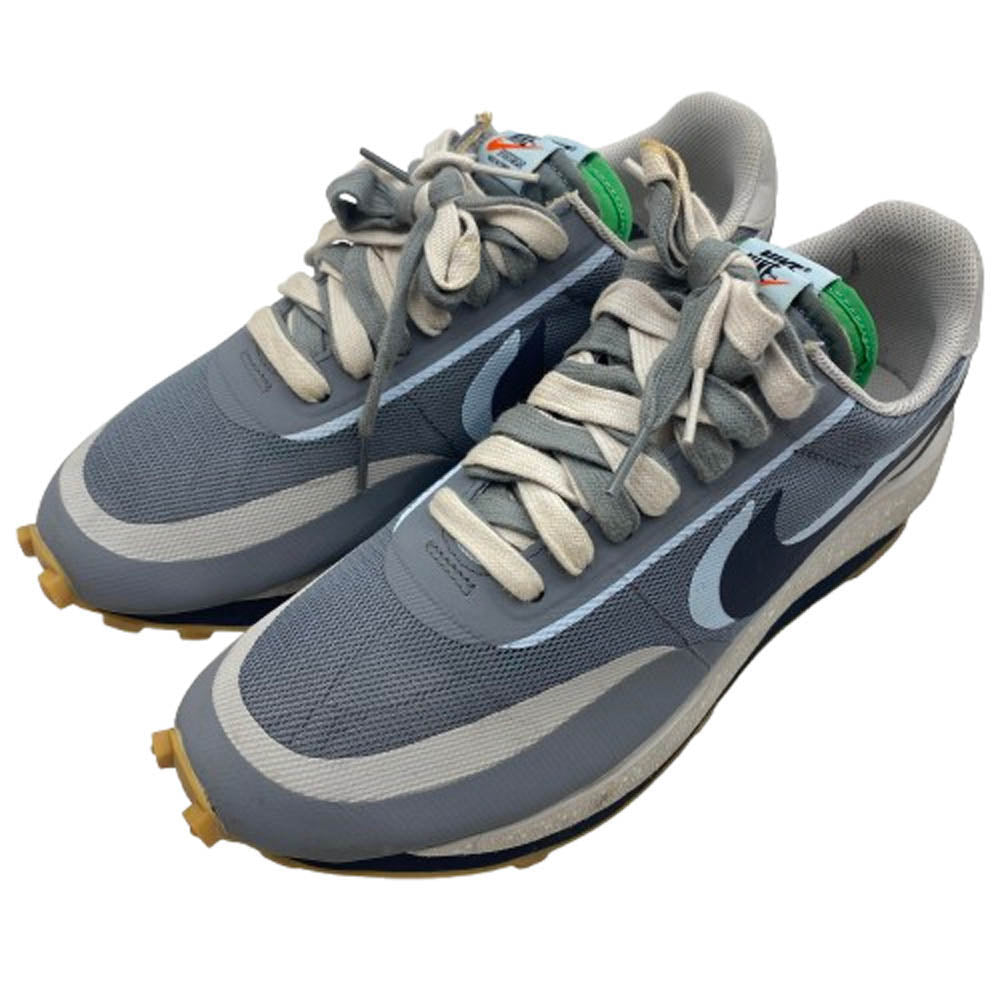 NIKE ナイキ DH3114-001 CLOT × Sacai LD Waffle Grey Obsidian Cool Grey クロット サカイ ローカット スニーカー グレー系 27cm【中古】