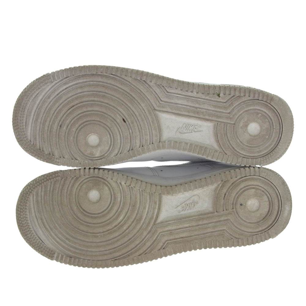 Supreme シュプリーム CU9225-100 × Nike Air Force 1 Low White ナイキ エアフォースワン ローカット スニーカー ホワイト系 27cm【中古】