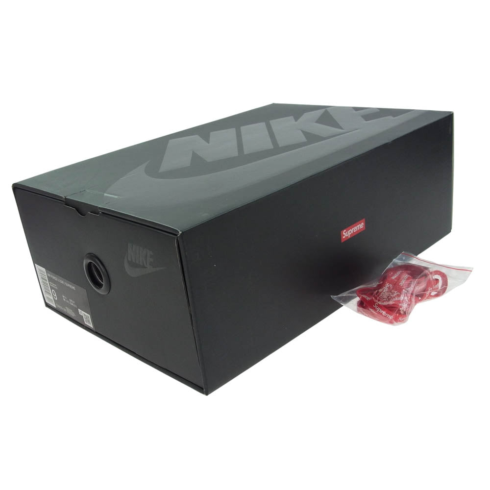 Supreme シュプリーム CU9225-100 × Nike Air Force 1 Low White ナイキ エアフォースワン ローカット スニーカー ホワイト系 27cm【中古】