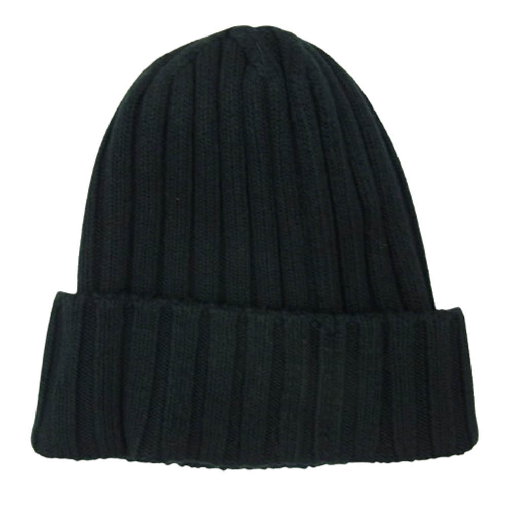 VISVIM ビズビム 23ss 0123103003005 KNIT CAP COTTON ニット キャップ コットン ブラック系 F【中古】