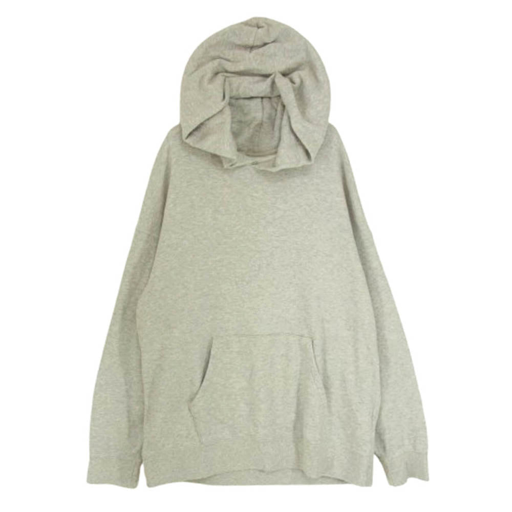 VISVIM ビズビム 21AW 0121205010019 JUMBO HOODIE ジャンボ プルオーバー パーカー カシミヤ混 スウェット フーディ グレー系 2【中古】