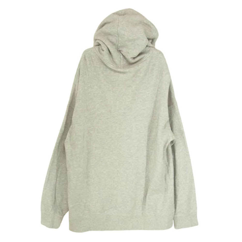 VISVIM ビズビム 21AW 0121205010019 JUMBO HOODIE ジャンボ プルオーバー パーカー カシミヤ混 スウェット フーディ グレー系 2【中古】