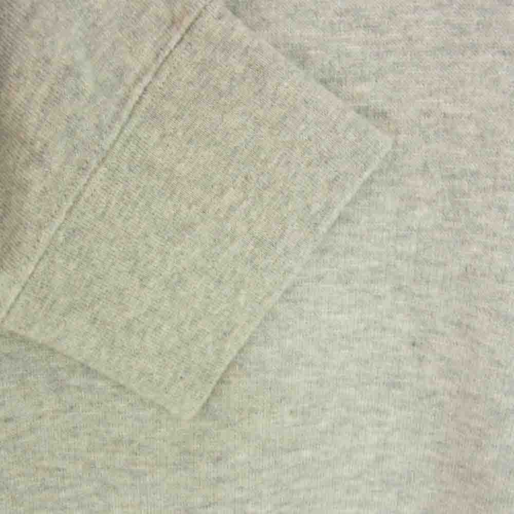 VISVIM ビズビム 21AW 0121205010019 JUMBO HOODIE ジャンボ プルオーバー パーカー カシミヤ混 スウェット フーディ グレー系 2【中古】