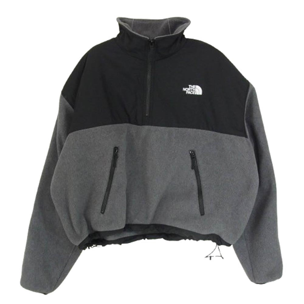 THE NORTH FACE ノースフェイス NAW72332 ショート デナリ プルオーバー フリースジャケット グレー系 L【中古】
