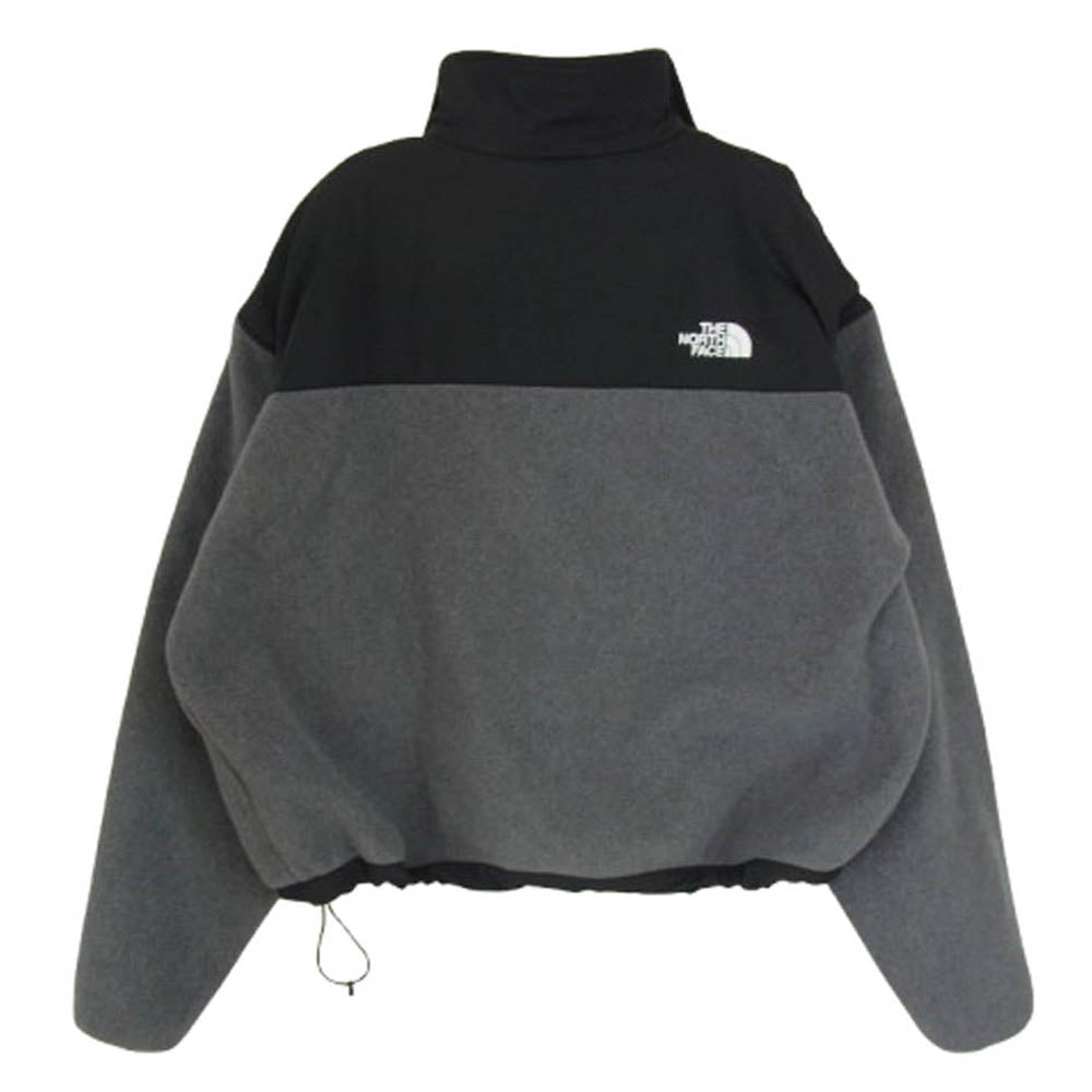 THE NORTH FACE ノースフェイス NAW72332 ショート デナリ プルオーバー フリースジャケット グレー系 L【中古】
