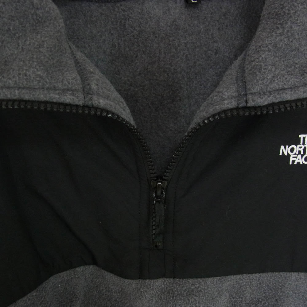 THE NORTH FACE ノースフェイス NAW72332 ショート デナリ プルオーバー フリースジャケット グレー系 L【中古】