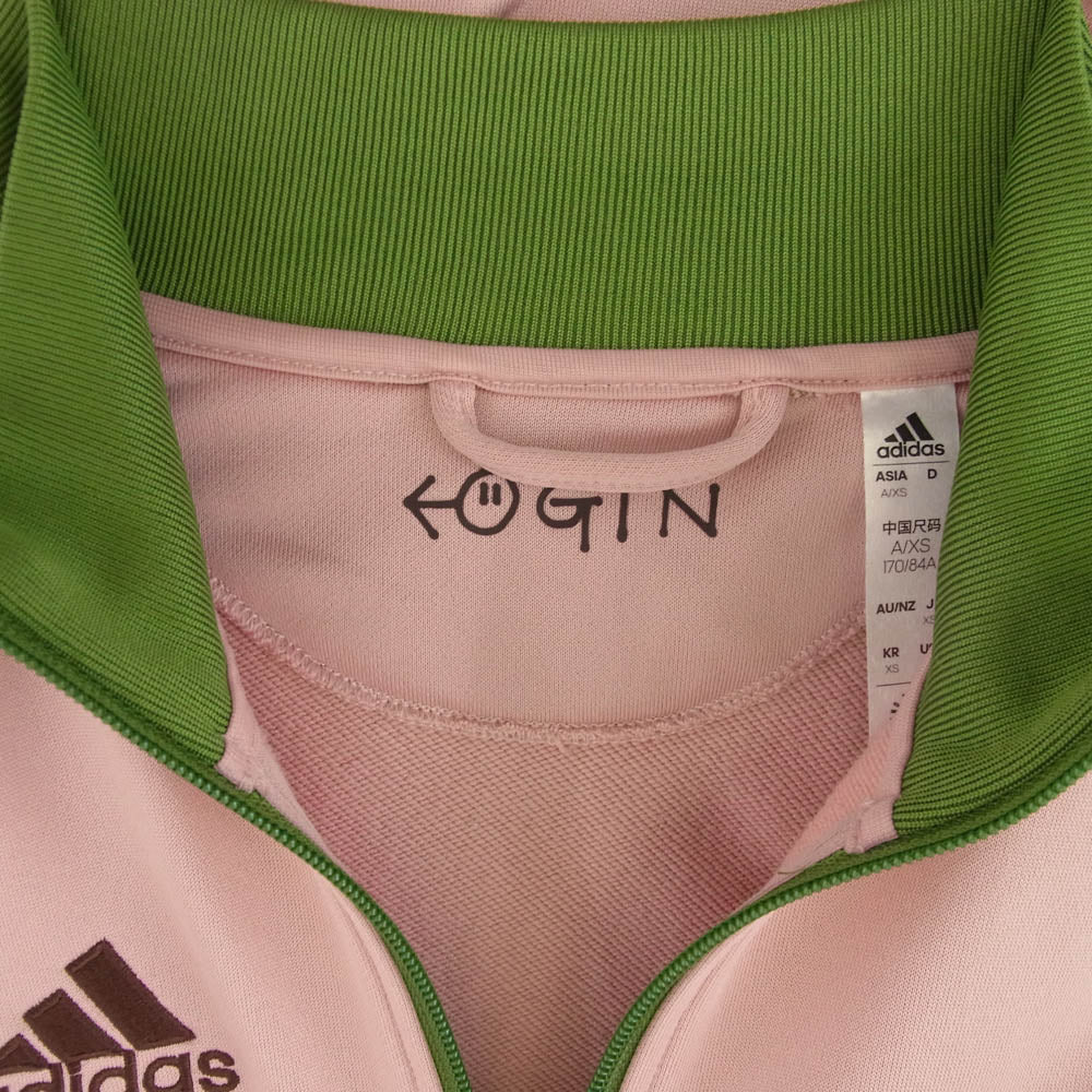 adidas アディダス HT6890 NIGO 2022 日本代表 スぺシャルコレクション サイドライン トラックジャケット ジャージ ピンク系 XS【中古】