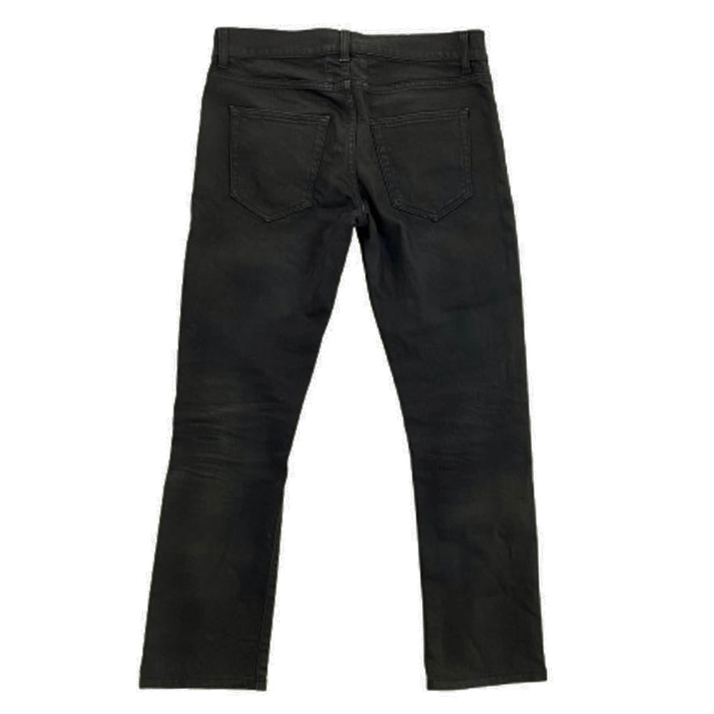 SAINT LAURENT サンローラン 397136 Y824K　 ブラック デニム ジーンズ ストレッチ スキニー パンツ ブラック系 30【中古】