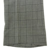 CELINE セリーヌ 23SS 2P032709T エディスリマン ウール フレア チェック センタープレス パンツ グレンチェック スラックス ブラック系 46【中古】