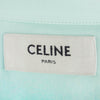 CELINE セリーヌ 22SS 2C517357Q MARCELO LANVIN レーヨン オープンカラー 半袖シャツ ライトブルー系 39【極上美品】【中古】