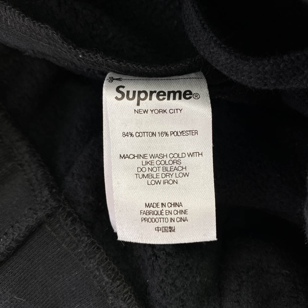Supreme シュプリーム 22SS Reverse Patchwork Sweatshort リバース パッチワーク スウェット ショーツ パンツ ショートパンツ ブラック系 L【中古】