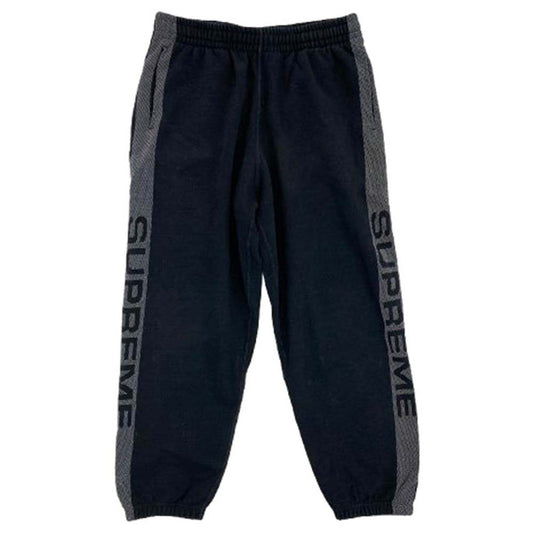 Supreme シュプリーム 24SS Jacquard Stripe Sweatpant ジャガード ストライプ スウェット パンツ トラウザー ブラック系 M【中古】