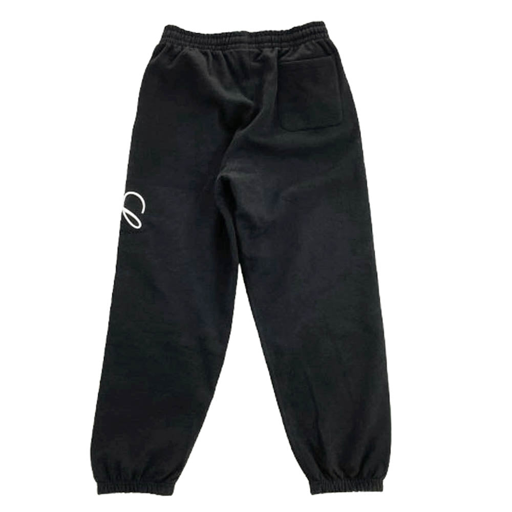 Supreme シュプリーム 23AW RAISED SCRIPT SWEATPANT レイズド スクリプト スウェットパンツ ブラック系 M【極上美品】【中古】