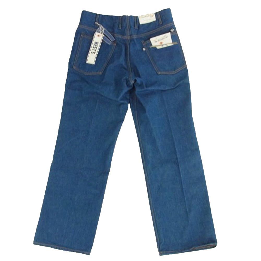 ウエストオーバーオールズ 22SSPT807 807F DENIM デニム パンツ W32 インディゴブルー系 32【新古品】【未使用】【中古】
