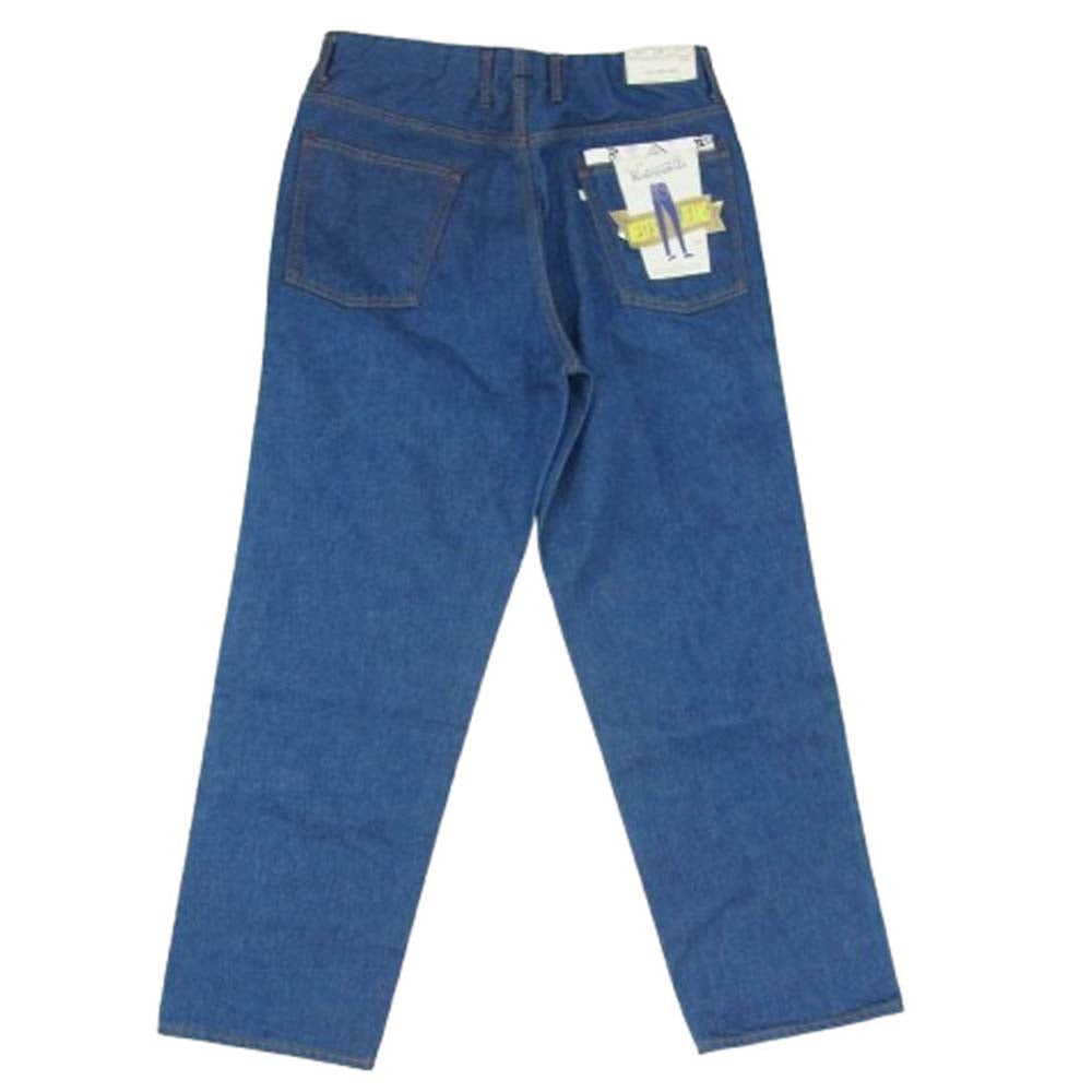 ウエストオーバーオールズ WOAPT801A 801S DENIM デニム パンツ インディゴ インディゴブルー系 32【新古品】【未使用】【中古】