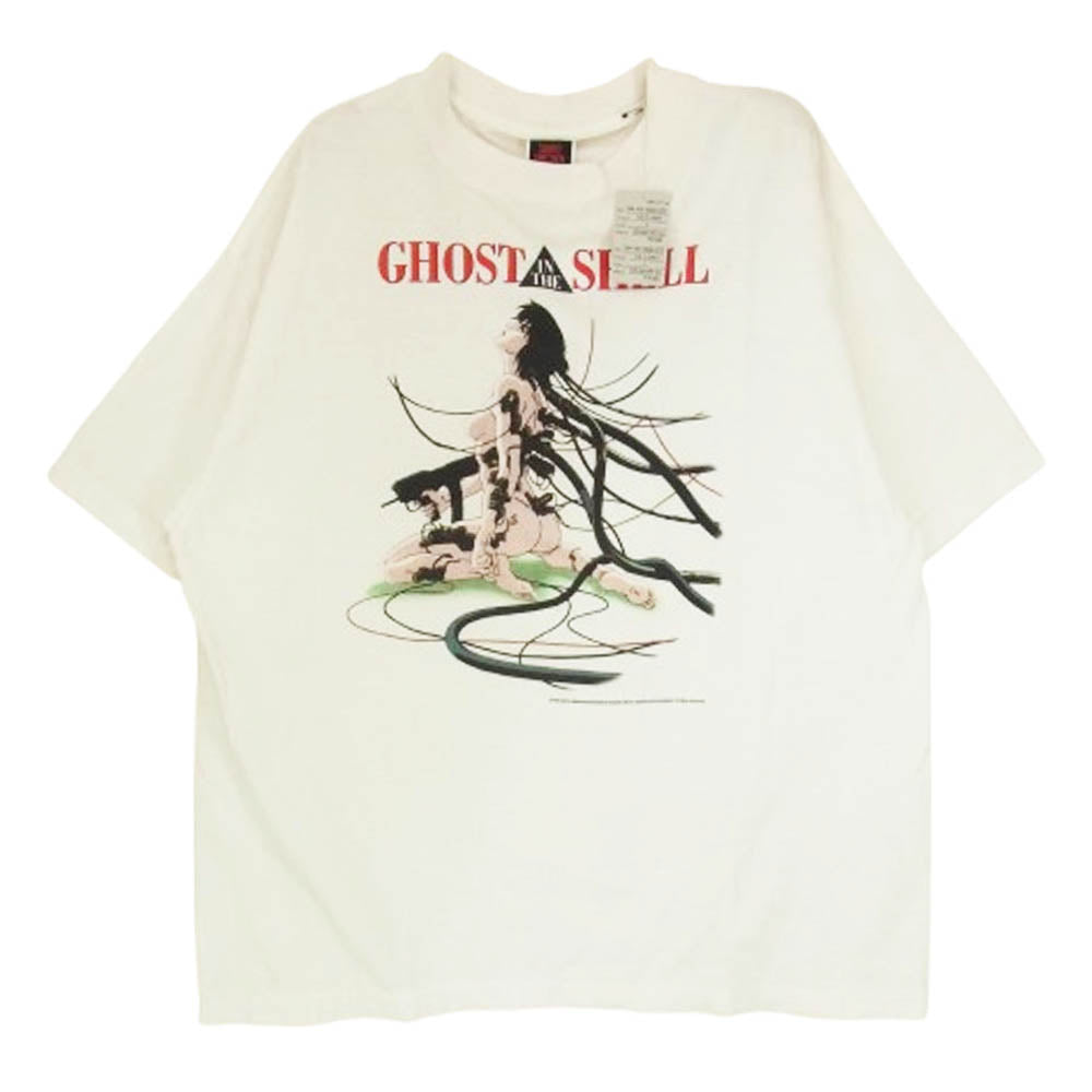 SAINT MICHAEL セントマイケル SM-YS1-0000-C32 攻殻機動隊 GHOST IN THE SHELL GS_SS TEE GITS プリント 半袖 Tシャツ ホワイト系 L【極上美品】【中古】
