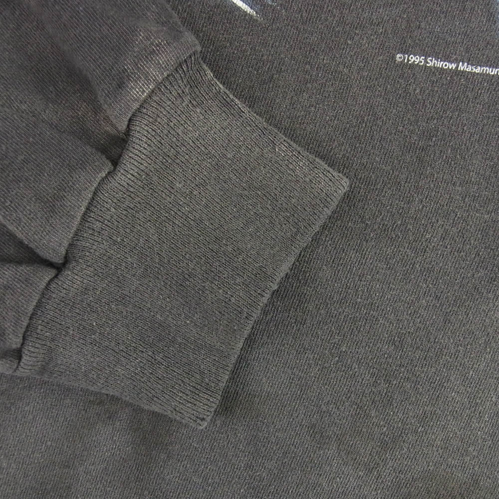 SAINT MICHAEL セントマイケル 24AW SM-YS1-0000-C34 攻殻機動隊 GHOST IN THE SHELL LS TEE ILYA GITS プリント エイジング加工 長袖 Tシャツ XLサイズ グレー系 XL【極上美品】【中古】