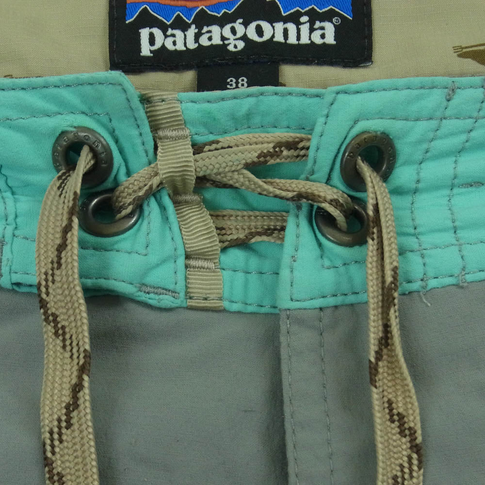 patagonia パタゴニア 56542 ストレッチ ウェーブフェアラー ボード ショーツ ショート ハーフ パンツ グレー系 38【中古】